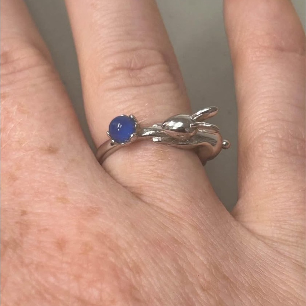 Sterling Sliver Bunny Ring
